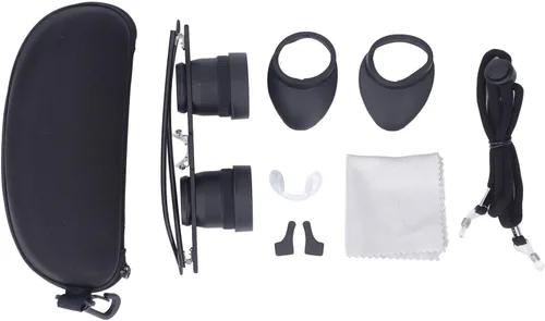 Miniatura 9 de Yoidesu Prismáticos profesionales 10X HD para pesca, observación de aves, deportes, conciertos, teatro, telescopio portátil, lentes de ópera con 2