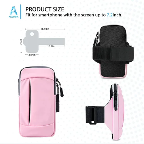 Miniatura 2 de Bandas de brazo con soporte para teléfono para correr, para mujeres y niños, iPhone 15 14 13 12 11 Pro Max Xs Xr X 6 7 8 Plus SE Mini Galaxy Ultra