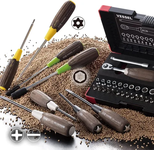 Miniatura 7 de B-330-8-150 Wood-Compo tang-thru Destornillador