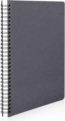Miniatura 38 de EUSOAR - Cuaderno con espiral rayado, tamaño A5, paquete de 24 de 5.5" x 8.3", 120 páginas, cuaderno universitario con rayas, cuaderno de viaje