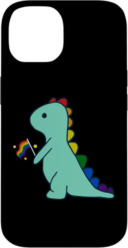 Miniatura 4 de Funda para iPhone 12/12 Pro LGBTQ Allysaurus Dinosaur Rainbow Flag Ally Gay Pride Month