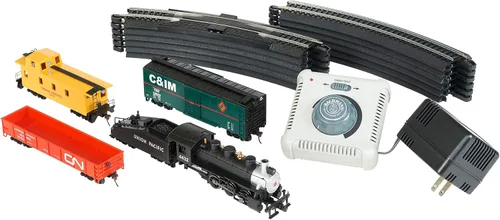 Miniatura 4 de Bachmann Trains - Juego de tren eléctrico Pacific Flyer listo para usar - escala HO