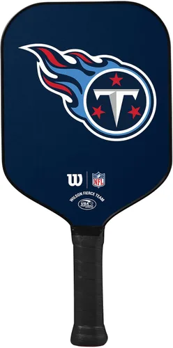 Miniatura 25 de Wilson NFL Collection - Palas de pickleball Fierce Team, tamaño de agarre 2-4 1/4 pulgadas