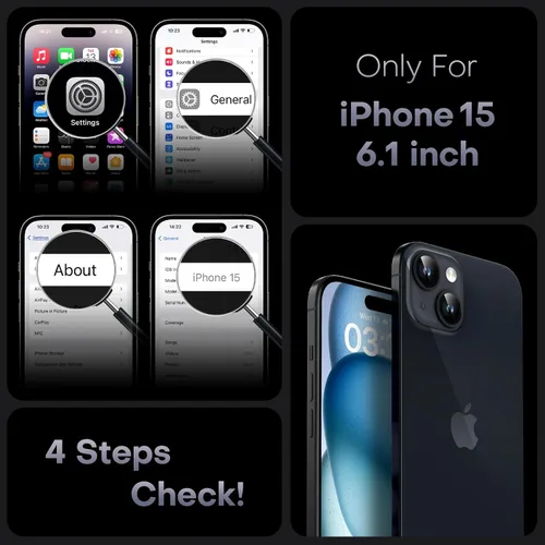Miniatura 698 de TOCOL Funda para iPhone 11, compatible con Magsafe, protección completa de cámara, imanes integrados, protección contra caídas, funda translúcida