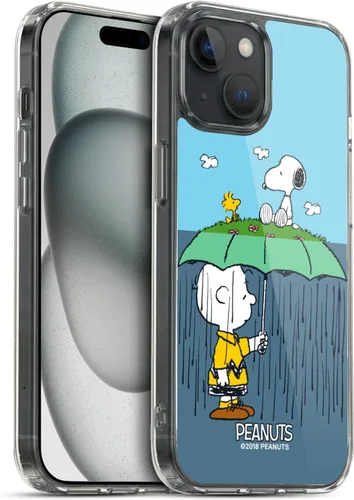 Miniatura 75 de Head Case Designs Funda de gel con licencia oficial de Peanuts Snoopy & Woodstock Halfs and Laughs [protección de grado militar] compatible