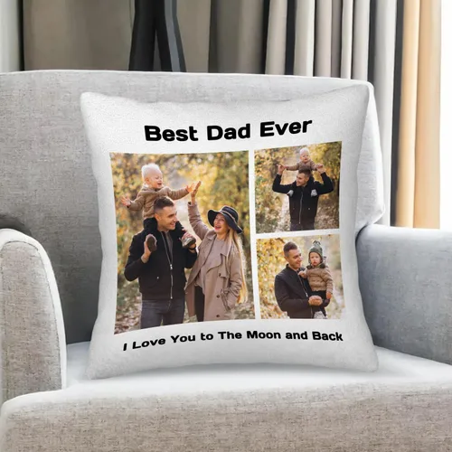 Miniatura 13 de Best Mom Ever Custom Pillowcase – Personalized Photo Collage Throw Pillow Cover, Gift for Family, Couples, Christmas, Valentine's Day, Birthday & 5
