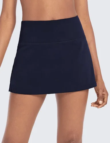 Miniatura 2 de BALEAF - Falda pantalón de verano para mujer, diseño de tiro alto, de 13pulgadas, con 4 bolsillos, para tenis, golf, correr o entrenar.