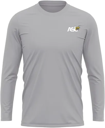 Miniatura 161 de Camisa deportiva de manga larga oficial de la NCAA Collegiate para hombre, con logotipo en el pecho izquierdo, colección Athletic Heather