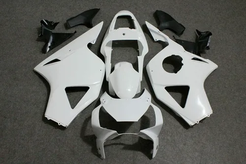 Kit de carenado de motocicleta Carrocería blanca sin pago Carenados ABS para HONDA CBR954RR 2002-2003 Blanco no pagado