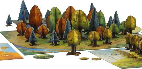 Miniatura 3 de Blue Orange Games Juego de Mesa Fotosíntesis - Juego de Mesa de Estrategia Familiar o para Adultos Galardonado para 2 a 4 Jugadores. Recomendado