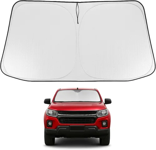 Miniatura 153 de Proadsy Parasol para parabrisas actualizado 2025, ajuste personalizado Dodge RAM 1500 2Dr 2019-2024 2025, 4 capas, plegable, protector de parasol