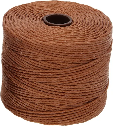 Miniatura 12 de The Beadsmith S-Lon - Cordón de nailon trenzado de 0.020 in para cuerda, color rojo oscuro, TEX210, carrete de 77 yardas