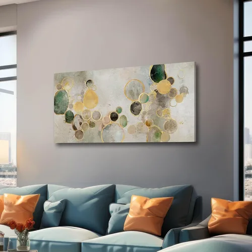 Miniatura 8 de YJYart Decoración de pared de baño, diseño de tortuga marina HD en lienzo, arte de pared para dormitorio, cocina, decoración de habitación costera