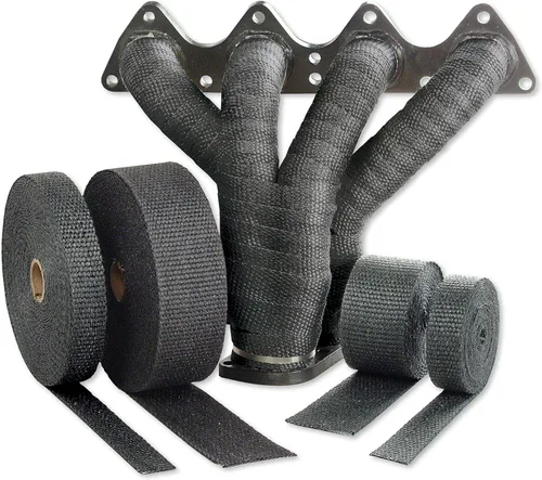 Miniatura 4 de Design Engineering - Cinta aislante para escape DEI 01010, rollo de 1" x 50' - color canela, Negro