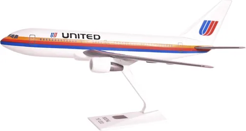 Miniatura 3 de United (76-93) 767-200 Escala 1:200 - Modelo de avión de plástico a presión - Réplica coleccionable de aviones United Airlines - Parte #