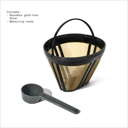 Miniatura 8 de Beautiful Cafetera de goteo programable de 12 tazas de Drew Barrymore (azul aciano)