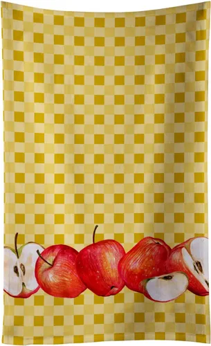 Caroline's Treasures BB7164KTWL - Toalla de cocina con diseño de manzana en tejido de cesto, toalla de mano para invitados, toalla de baño