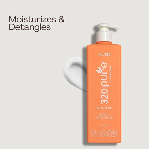 Miniatura 8 de Rev320 320Pure Smoothie - Acondicionador sin enjuague de 16 onzas, sin sulfatos, fórmula ligera y segura para el color, desenredante hidratante