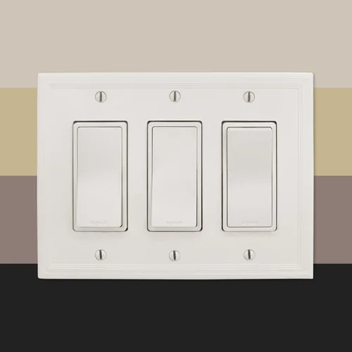 Miniatura 8 de Cubierta aislante para interruptor de luz, cubierta decorativa para enchufe, placa de pared. Blanco