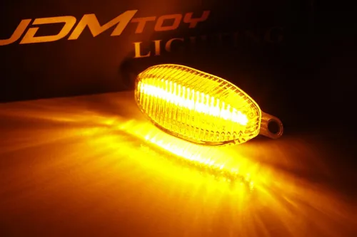 Miniatura 9 de iJDMTOY 75-123-ámbar ahumado 3 piezas de lente ahumada oscura ámbar Kit de luz de conducción para Ford Raptor 2010-14 y 2017 en adelante