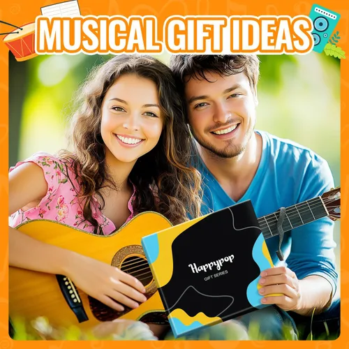 Miniatura 5 de HAPPYPOP Regalos de notas musicales para hombres, calcetines novedosos para piano de guitarra, regalos de batería para amantes de la música
