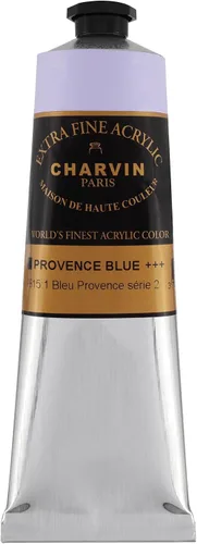 Miniatura 100 de Charvin Pintura acrílica profesional extrafina – verde absenta, tubo de 2.1 fl oz, pigmentos de triple fresado, resistente a la luz, pinturas