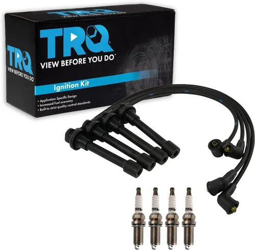 Kit de Bujías TRQ 5 Piezas Bujías de Iridio Compatibles con Mazda Miata 1990-1993