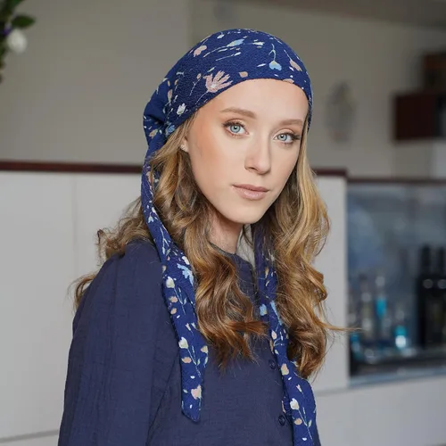 Miniatura 87 de Madison Headwear Bufandas preatadas para la cabeza para mujer con material ligero prensado y atractivo