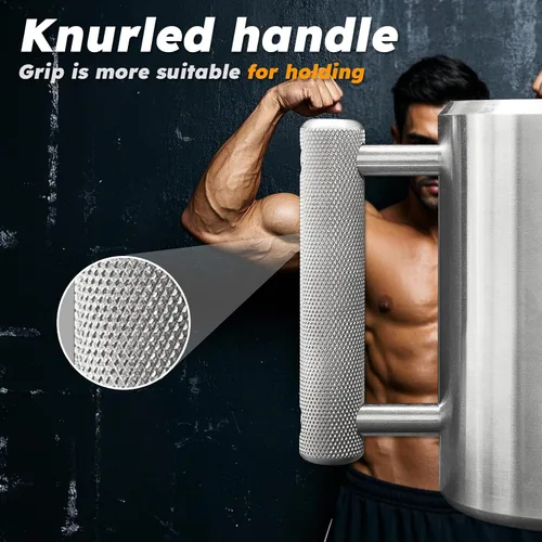 Miniatura 4 de Taza pesada de 18 libras y 10 onzas de acero inoxidable con mancuernas para ejercicio, taza de agua, súper pesada, entrenamiento de fitness