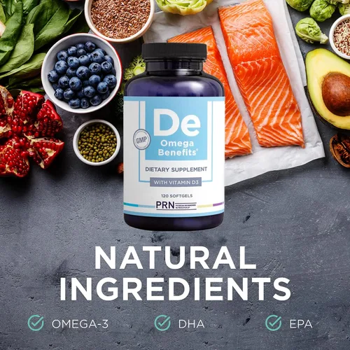 Miniatura 6 de Physician Recommended Nutriceuticals PRN aceite de pescado con Omega-3, 120 comprimidos blandos, 1