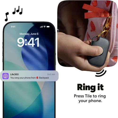 Miniatura 5 de Tile by Life360 Pro - Potente rastreador Bluetooth, buscador de llaves y localizador de artículos para llaves, bolsas y más. Compatible con iOS