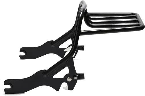 Miniatura 5 de TCT-MOTORPARTS Portaequipajes vertical negro de cinco barras para Harley Softail Fat Bob FXFB 107/FXFBS 114 2018-2023