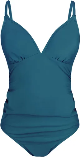 Miniatura 5 de CUPSHE Traje de baño de maternidad para mujer, traje de baño de una pieza, traje de baño de embarazo, tirantes delgados