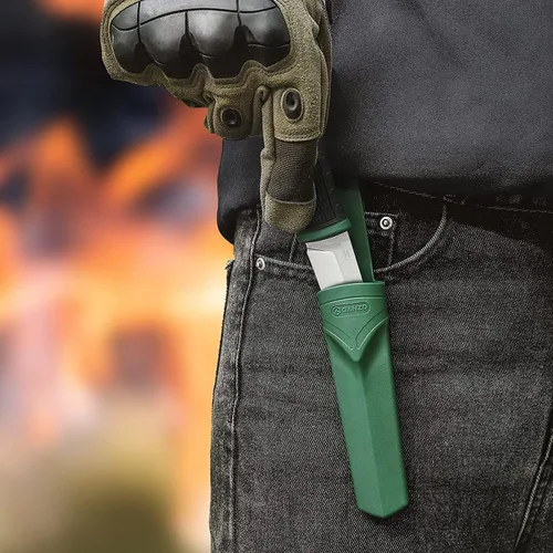 Miniatura 9 de Ganzo G806-BL Cuchillo de hoja fija 8CR14 Hoja de acero inoxidable Mango ergonómico antideslizante Camping Caza Pesca al aire libre EDC Cuchillo
