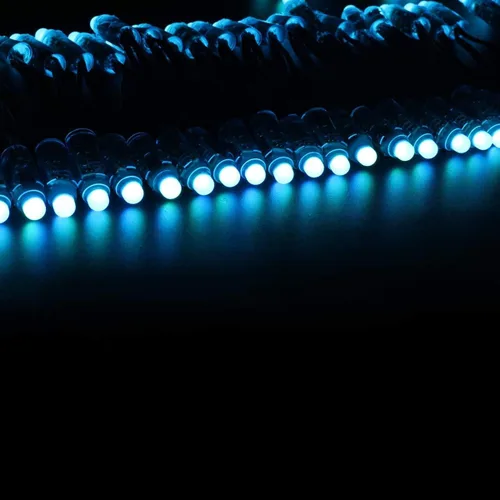 Miniatura 5 de Set de 5 luces LED individuales direccionables, de WESIRI, WS2811, para módulo de píxeles, impermeabilidad IP68, Negro