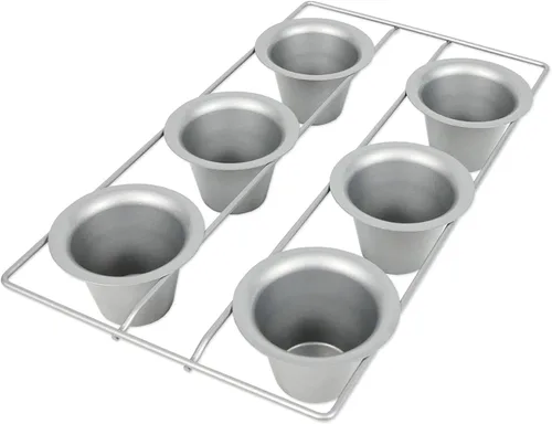 USA Pan Global 6 tazas Popover Pan, antiadherente