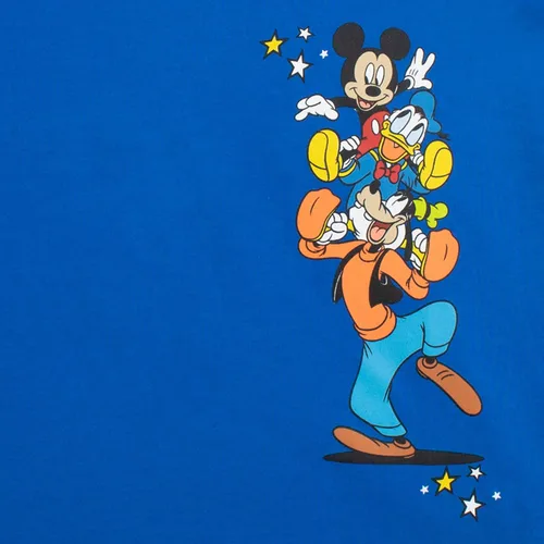 Miniatura 3 de Disney Camiseta de Mickey Mouse para niños, paquete de 2, azul, blanco