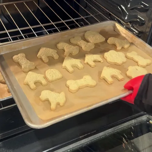 Miniatura 5 de Cortador de galletas de hueso de perro ANCKNE Bone Shape Cookie Cutter Set de acero inoxidable casero para perros galletas cortador de golosinas 4