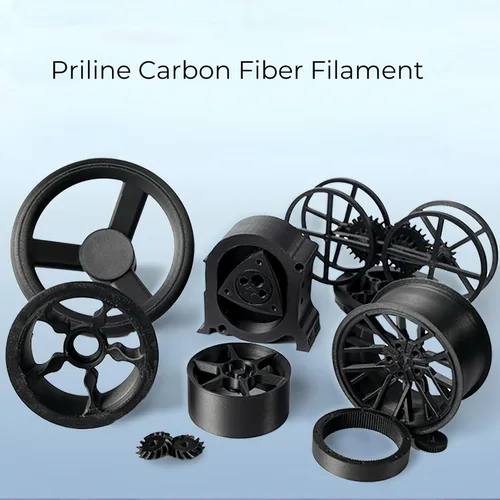 Miniatura 9 de Filamento de fibra de carbono PRILINE, filamento de fibra de carbono y policarbonato para impresora 3D de 1.75 mm, filamento de fibra de carbono