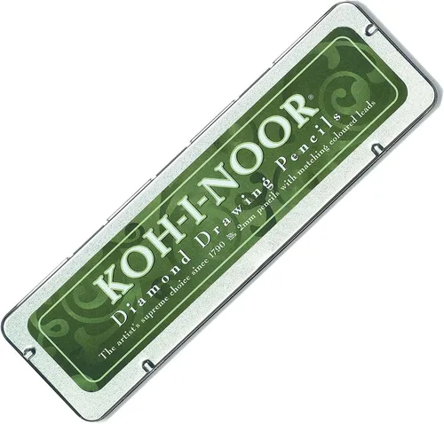 Miniatura 2 de KOH-I-NOOR Lápices mecánicos (juego de 6), verde/rojo/amarillo