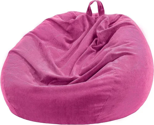 Miniatura 23 de Funda para Silla Puf de 3 pies (Sin Relleno) 35"×43" Almacenamiento Grande de Animales de Peluche Silla Puf Lavable Funda para Silla Puf Grande