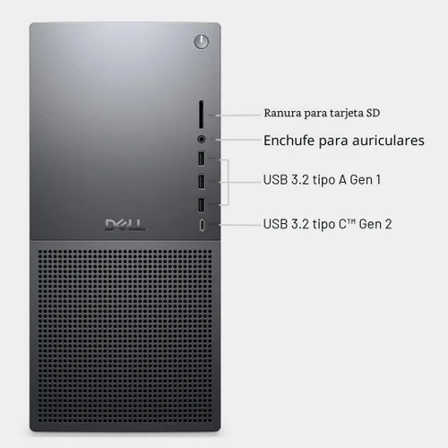 Miniatura 10 de Dell Tower Plus EBT2250 Desktop - Intel Core Ultra 7 265, SSD de 1 TB, 32 GB de RAM DDR5, Intel UHD, 1 año de servicio in situ y 6 meses de Dell