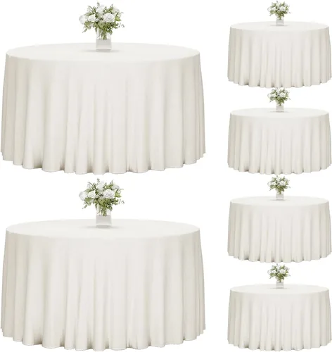 Miniatura 31 de Fixwal Paquete de 2 manteles rectangulares negros de 60 x 102 pulgadas, reutilizables, resistentes, lavables, para mesas de 6 pies, bodas, fiestas