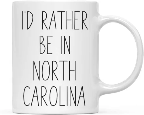 Miniatura 8 de Andaz Press Taza de café de 11 onzas, regalo con texto en inglés "I'd Rather Be in Alabama", 1 paquete, para estudiar en el extranjero, regalo