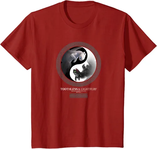 Miniatura 22 de Cómo entrenar a tu dragón 3 Yin Yang Dragon Camiseta