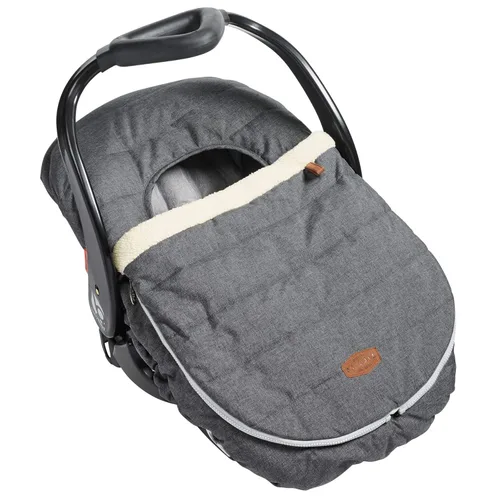 Miniatura 8 de JJ Cole Funda de asiento de coche de invierno para bebé, funda de asiento de automóvil de invierno para asiento de bebé o cochecito - Fundas de Negro