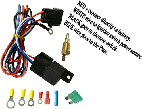 Miniatura 7 de Radiador de 3 filas compatible con AMC Rambler/Javelin AMX/SST/DPL V8 1959 1960 1965 1967 1969 1970 1972 Radiador de aluminio+ ventilador