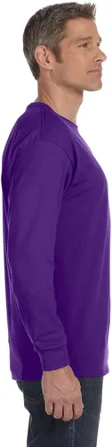 Miniatura 4 de Jerzees Dri-Power Camiseta de manga larga, paquete múltiple, para hombre