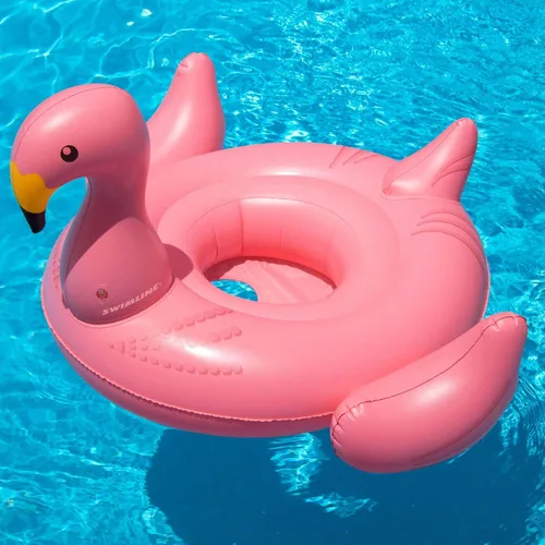 Miniatura 2 de Swimline Flotador inflable para asiento de bebé flamenco