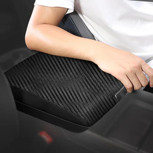 Miniatura 13 de Funda de repuesto para reposabrazos de consola central, adecuada para Dodge Ram 1500 2500 3500 2013-2018 con consola de asiento de salto, protector